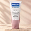 Dermasil Labs Exfoliating Facial Scrub with Vitamin C and Niacinamide, 5 fl oz