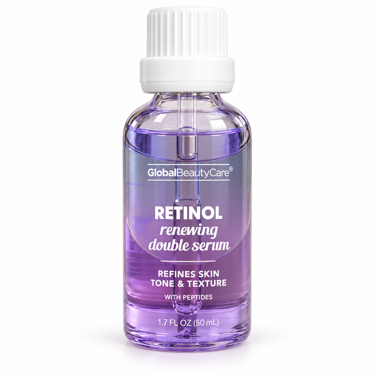 Global Beauty Care Retinol Renewing Double Serum with Peptides, 50 mL